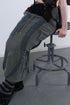 UNALOME LONG SKIRT -CHARCOAL-